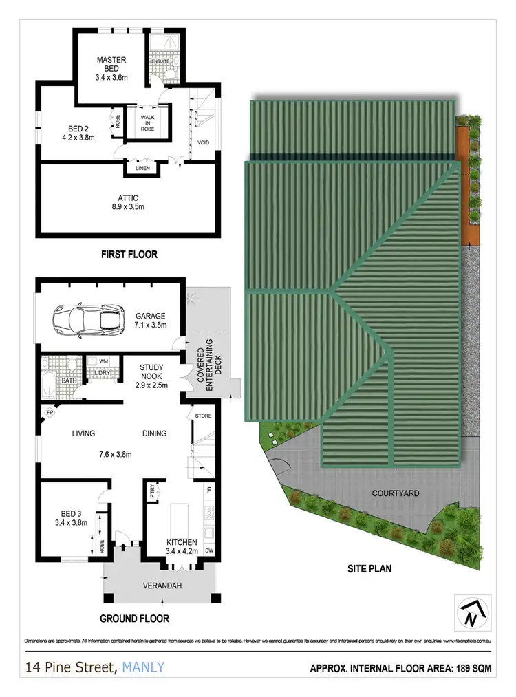 Floorplan of Homely house listing, 14 Pine Street, Manly NSW 2095