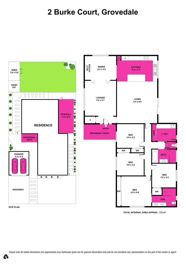 Floorplan of Homely house listing, 2 Burke Court, Grovedale VIC 3216