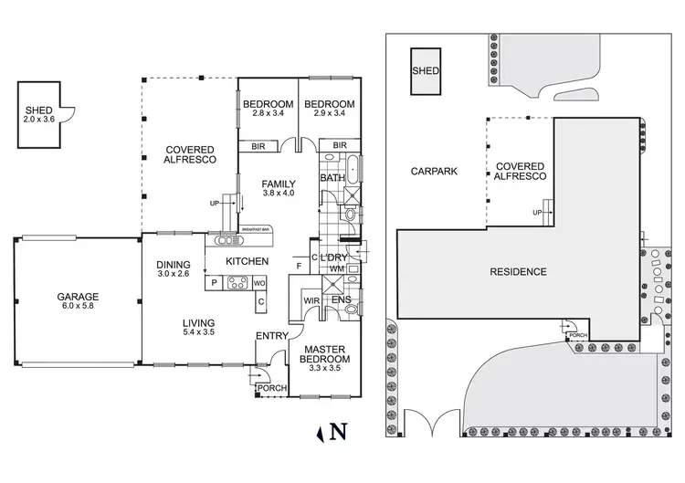 Floorplan of Homely house listing, 16 McArdle Street, Dingley Village VIC 3172