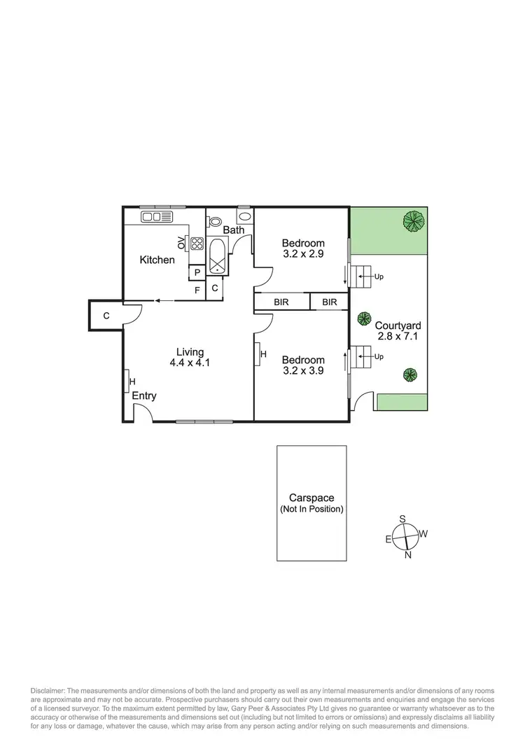 Floorplan of Homely apartment listing, 1/26 Wilgah Street, St Kilda East VIC 3183