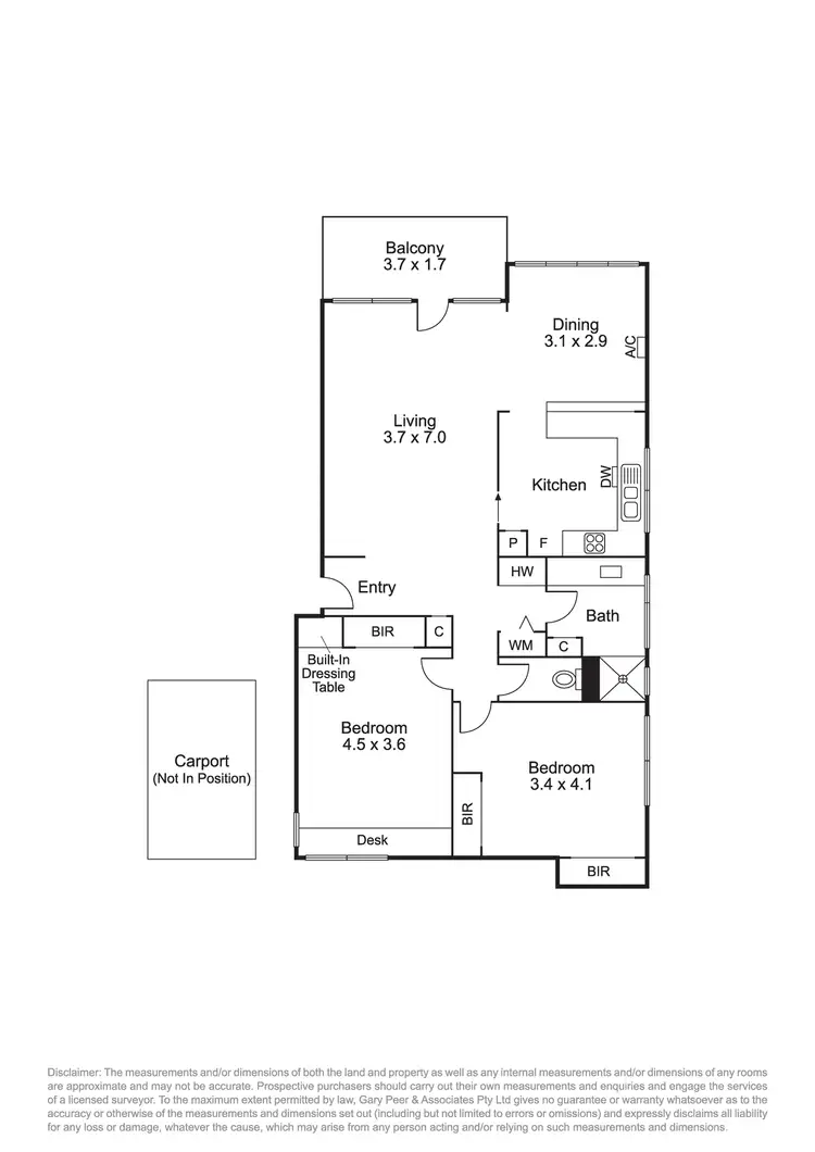Floorplan of Homely apartment listing, 7/26 Mercer Road, Armadale VIC 3143