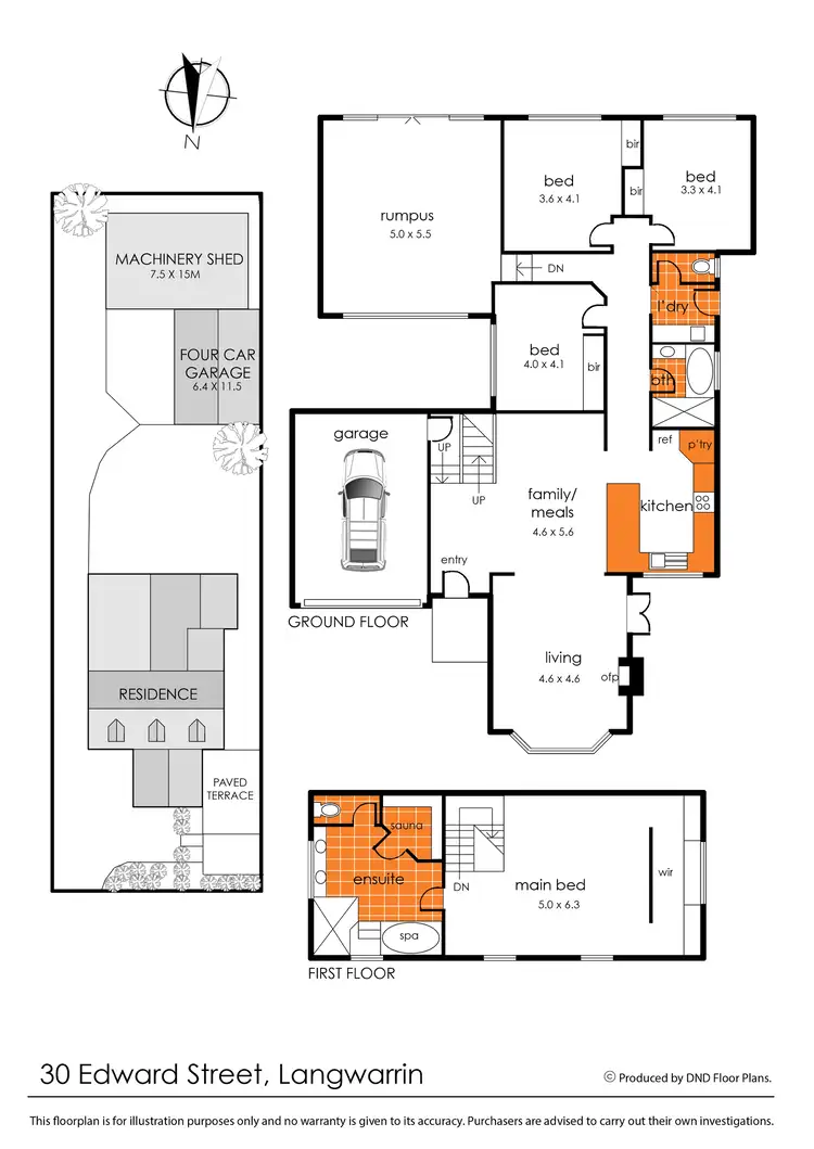 Floorplan of Homely house listing, 30 Edward Street, Langwarrin VIC 3910