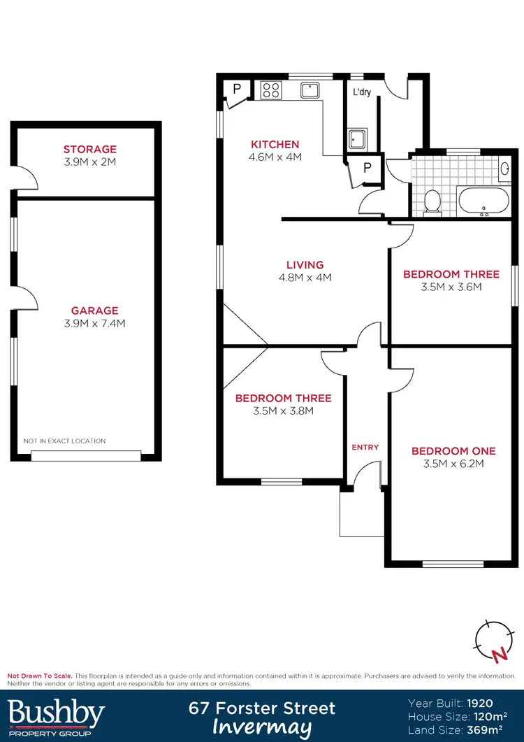 Floorplan of Homely house listing, 67 Forster Street, Invermay TAS 7248