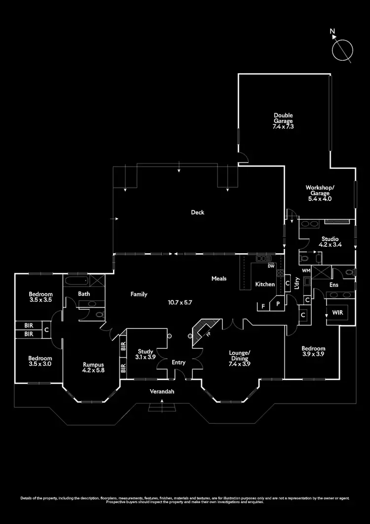 Floorplan of Homely house listing, 14-16 Flaxen Hills Road, Doreen VIC 3754