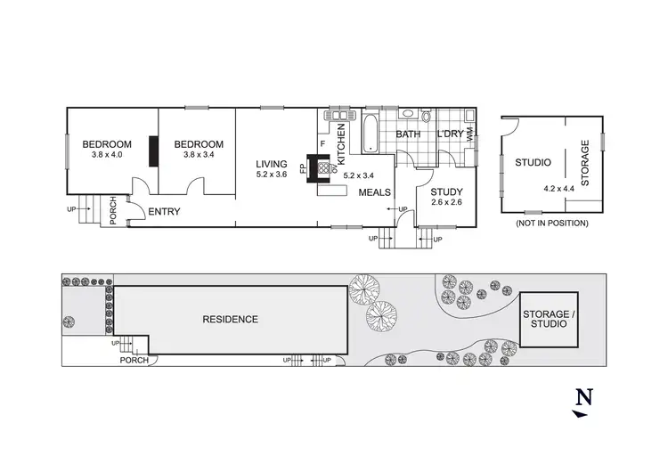 Floorplan of Homely house listing, 504 Main Street, Mordialloc VIC 3195