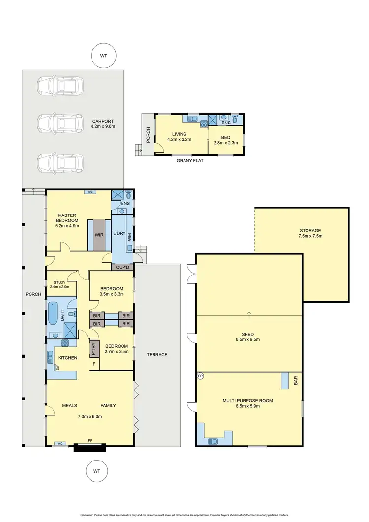 Floorplan of Homely rural property listing, 160A Holts Road, Whittlesea VIC 3757