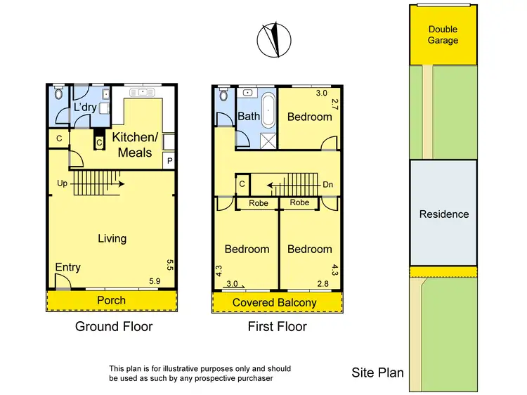 Floorplan of Homely unit listing, 3/94-100 Nepean Street, Watsonia VIC 3087