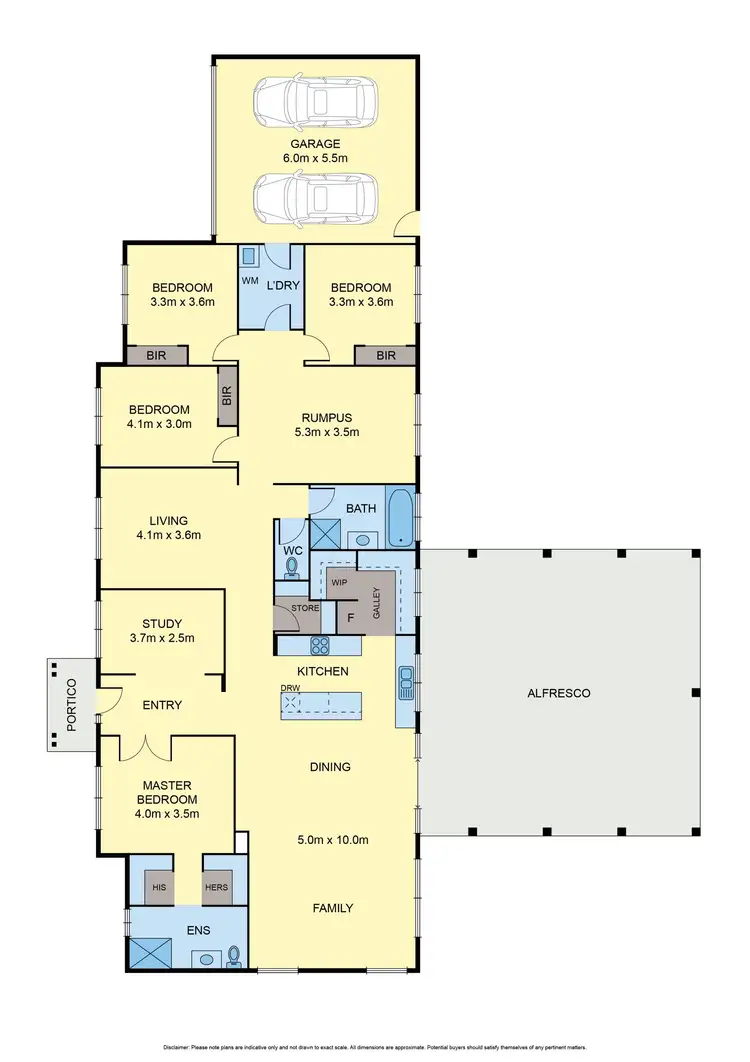Floorplan of Homely house listing, 59 Dunnart Boulevard, Whittlesea VIC 3757