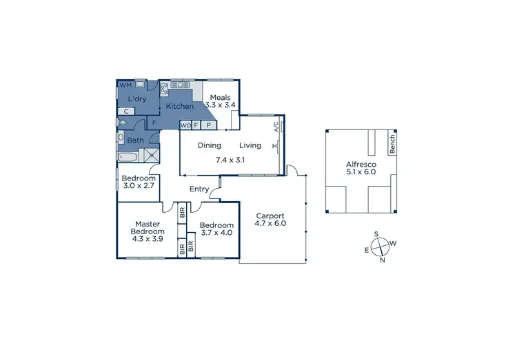 Floorplan of Homely house listing, 18 Leonard Street, Bayswater VIC 3153