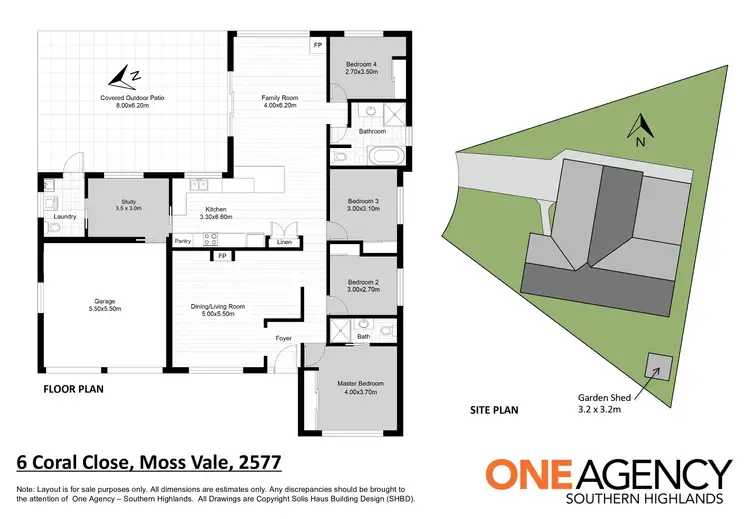 Floorplan of Homely house listing, 6 Coral Close, Moss Vale NSW 2577