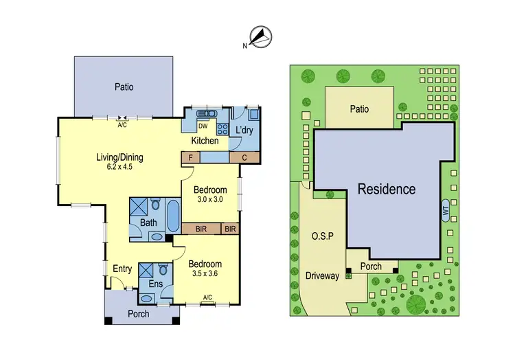 Floorplan of Homely house listing, 10 Allen Grove, Kew East VIC 3102
