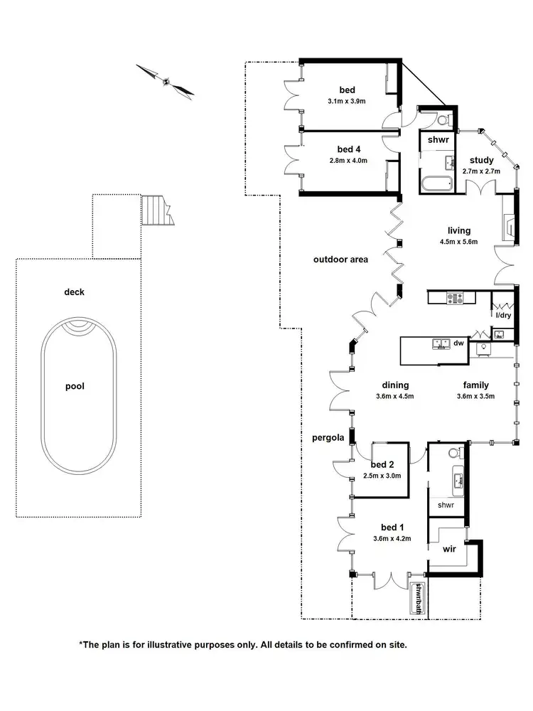 Floorplan of Homely house listing, 37 Breen Terrace, Ferny Creek VIC 3786