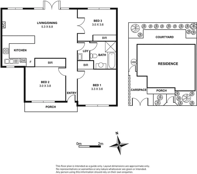 Floorplan of Homely house listing, 2 McGregor Street, Fairfield VIC 3078