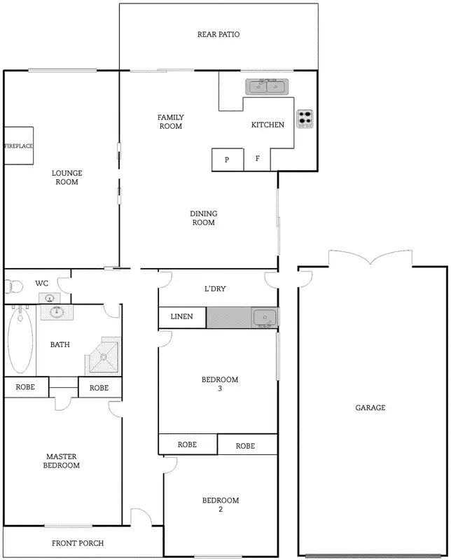 Floorplan of Homely house listing, 39 Corringle Close, Amaroo ACT 2914