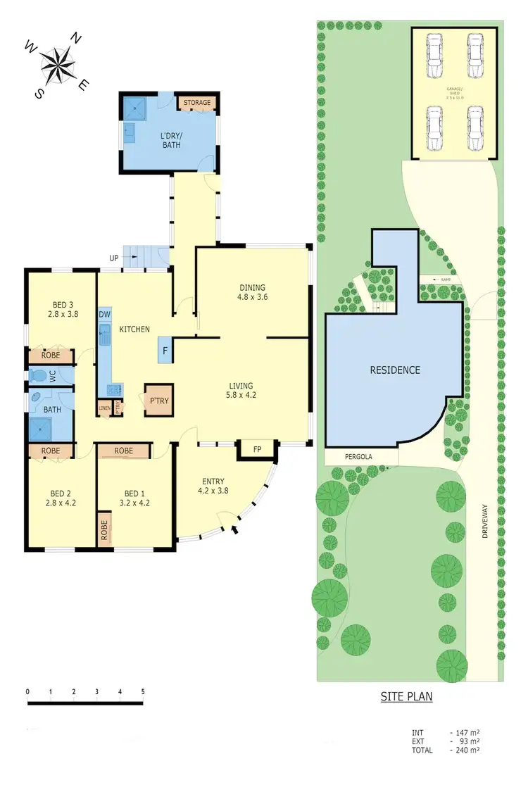 Floorplan of Homely house listing, 48 St Pauls Road, Sorrento VIC 3943