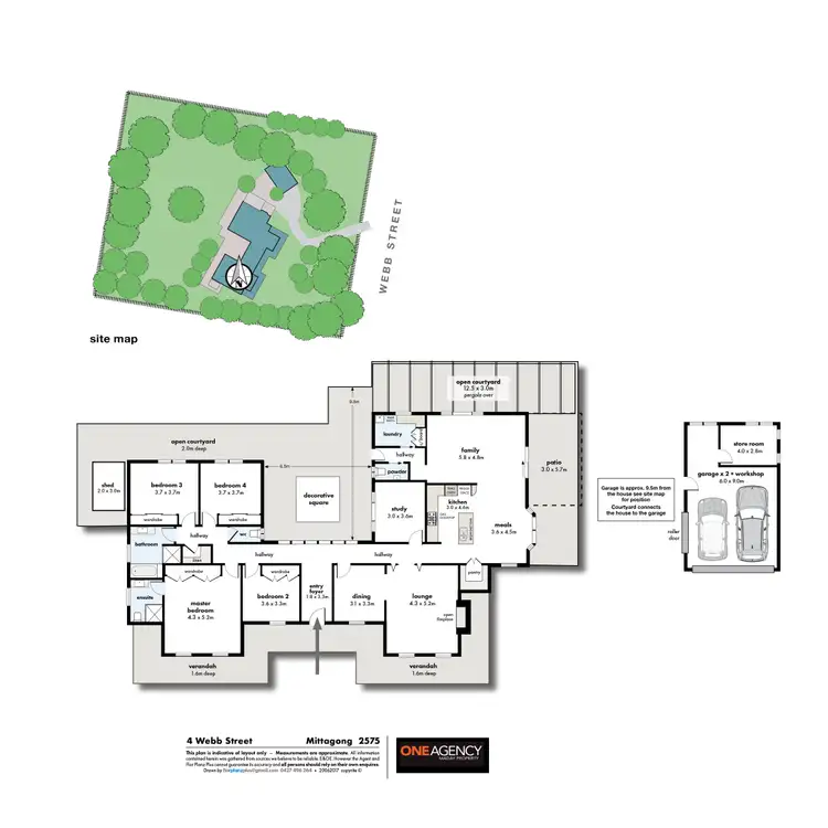 Floorplan of Homely house listing, 4 Webb Street, Mittagong NSW 2575