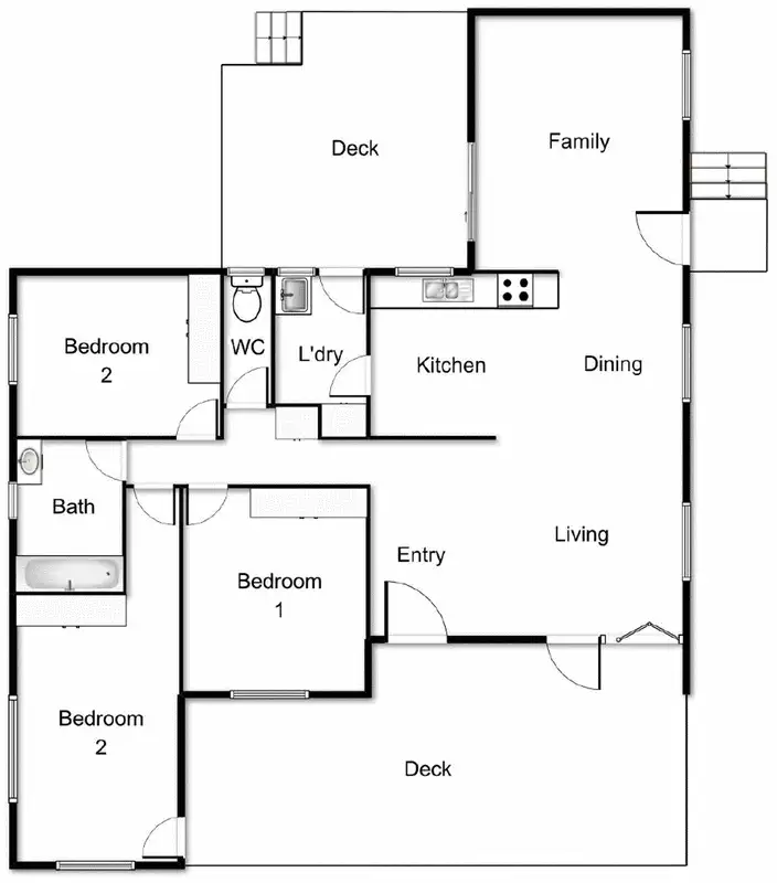 Floorplan of Homely house listing, 23 Kerferd Street, Watson ACT 2602