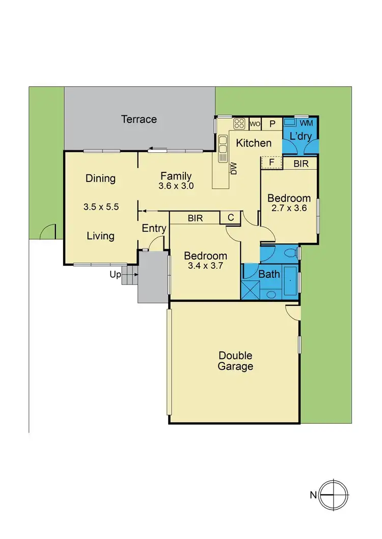 Floorplan of Homely unit listing, 2/1 Menin Road, Nunawading VIC 3131