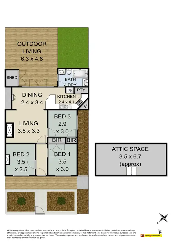Floorplan of Homely house listing, 4 Smith Street, Williamstown VIC 3016