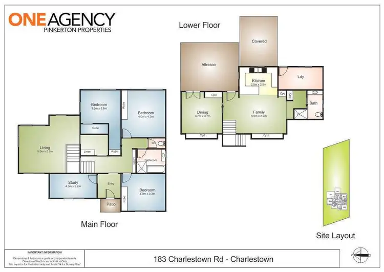Floorplan of Homely house listing, 183 Charlestown Road, Charlestown NSW 2290