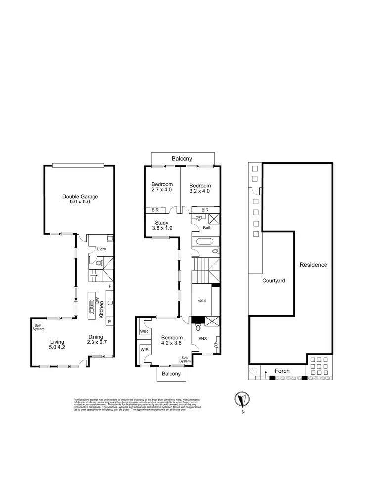 Floorplan of Homely house listing, 12 Marseilles Place, South Morang VIC 3752