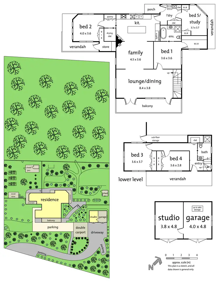 Floorplan of Homely house listing, 57-61 Fairview Avenue, Croydon North VIC 3136