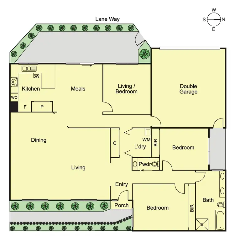 Floorplan of Homely villa listing, 3/97 Murray Street, Caulfield VIC 3162