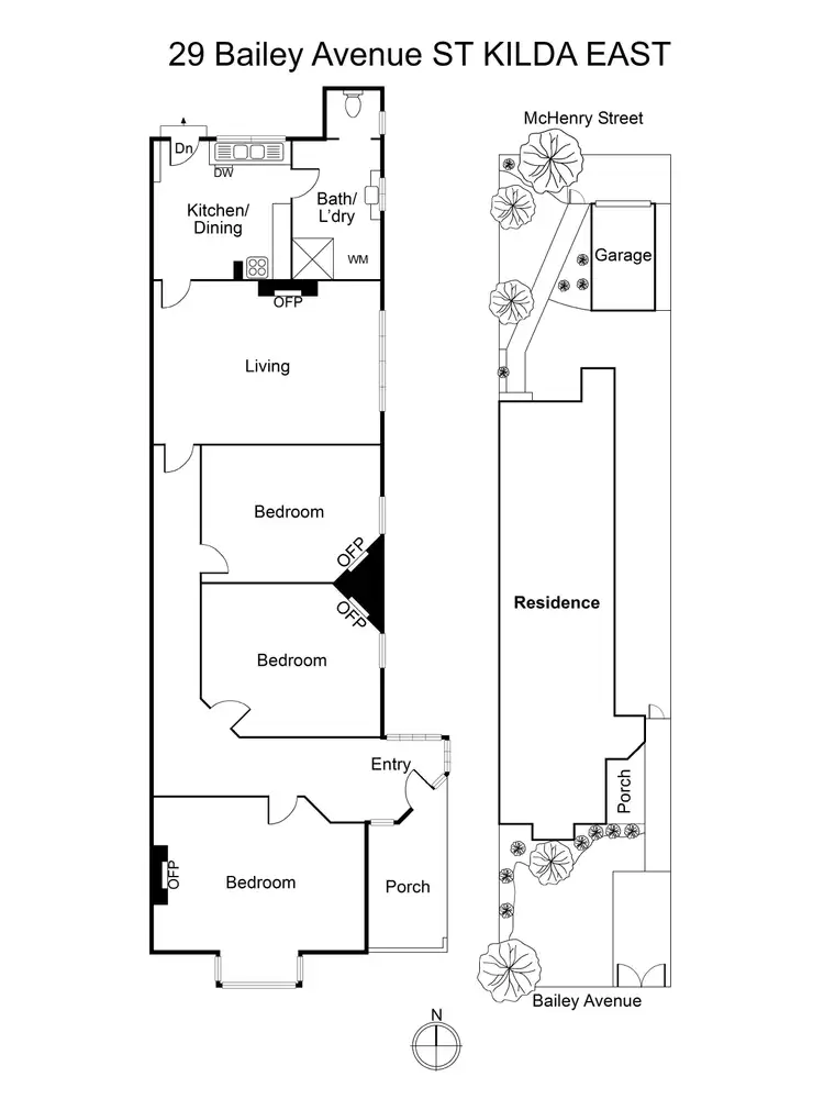 Floorplan of Homely house listing, 29 Bailey Avenue, St Kilda East VIC 3183