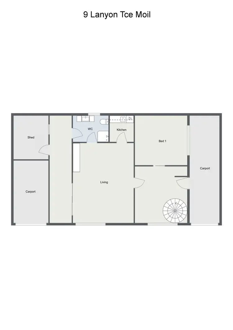 Floorplan of Homely house listing, 9 Lanyon Terrace, Moil NT 810