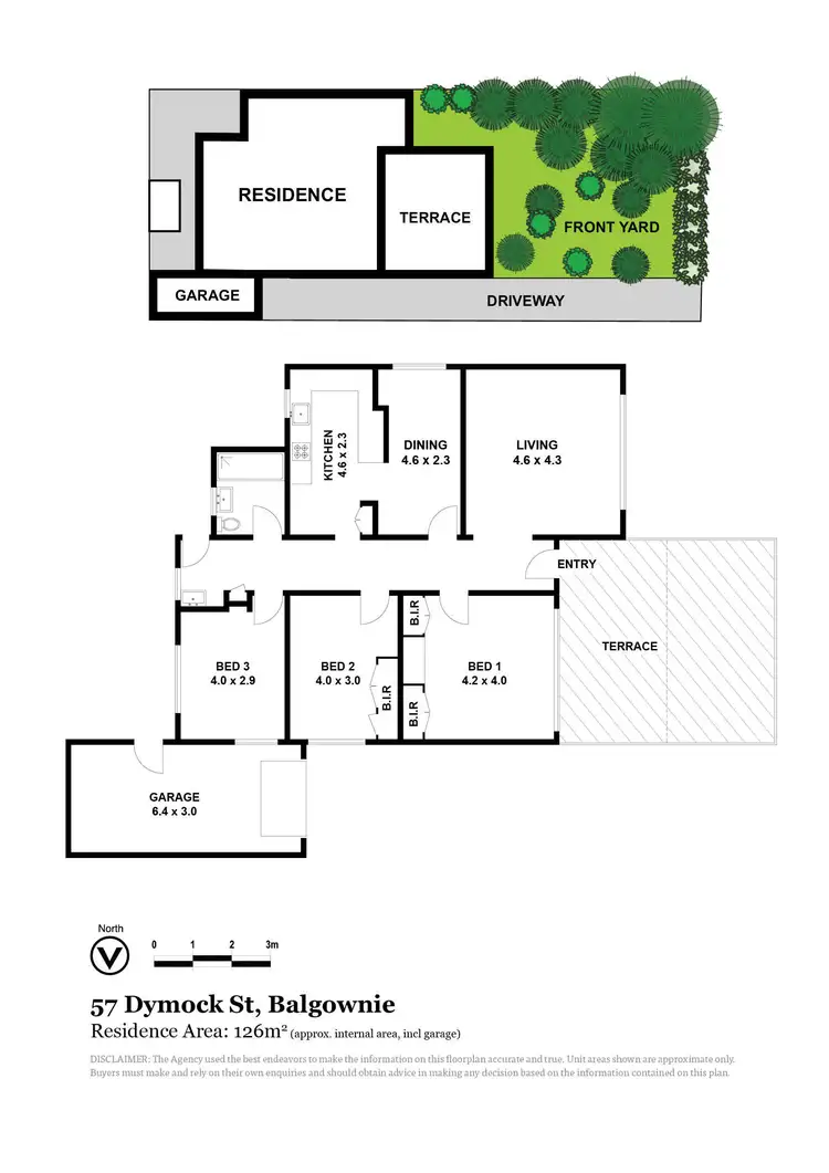 Floorplan of Homely house listing, 57 Dymock Street, Balgownie NSW 2519