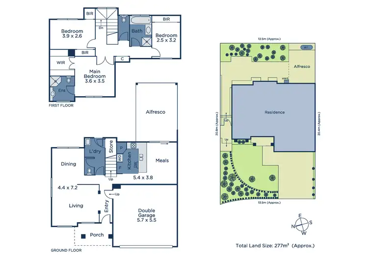 Floorplan of Homely townhouse listing, 19 Kurrajong Way, Blackburn North VIC 3130