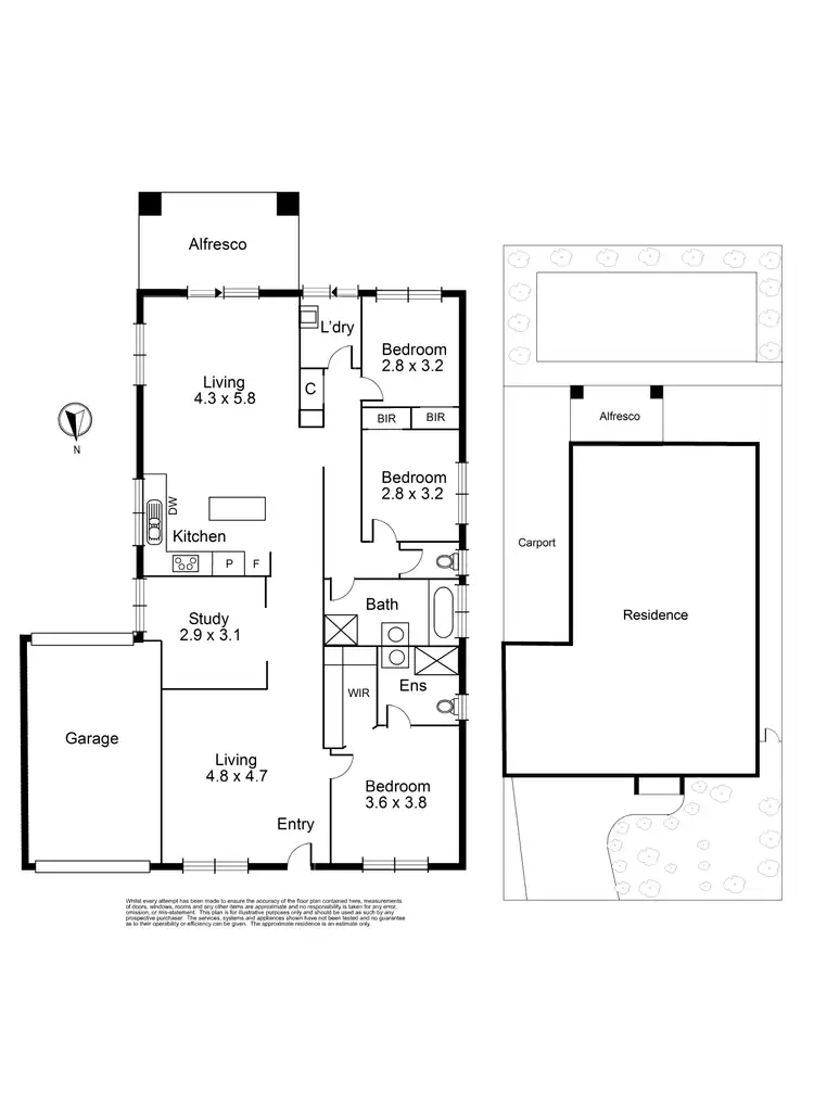 Floorplan of Homely house listing, 13 Rowanval Terrace, Mernda VIC 3754