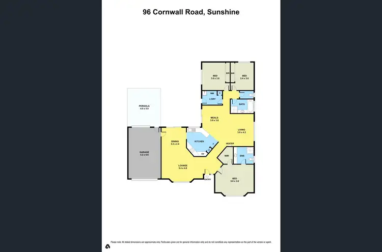 Floorplan of Homely house listing, 96 Cornwall Road, Sunshine VIC 3020