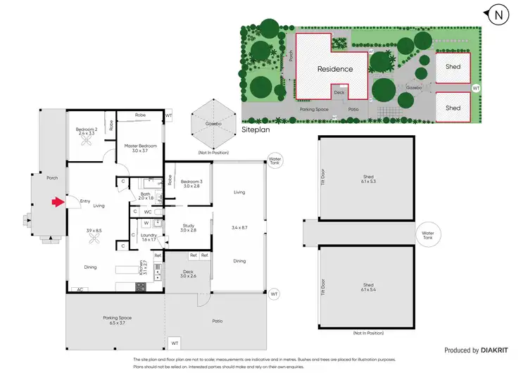 Floorplan of Homely house listing, 26 Hamilton Street, Safety Beach VIC 3936