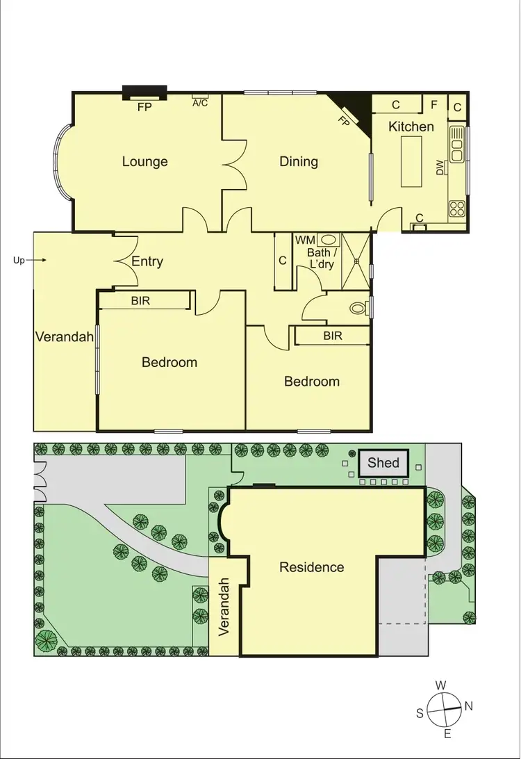 Floorplan of Homely house listing, 1/68 Moonya Road, Carnegie VIC 3163
