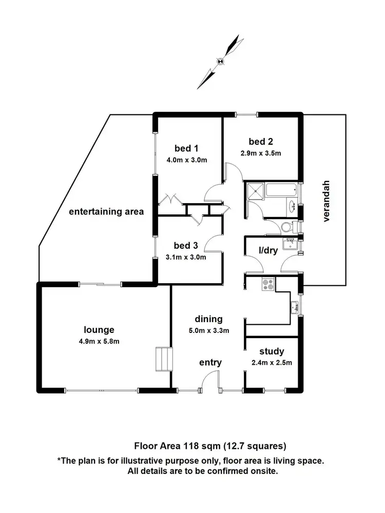 Floorplan of Homely house listing, 24 Patrick Street, Millgrove VIC 3799