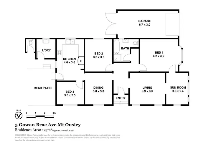 Floorplan of Homely house listing, 5 Gowan Brae Avenue, Mount Ousley NSW 2519