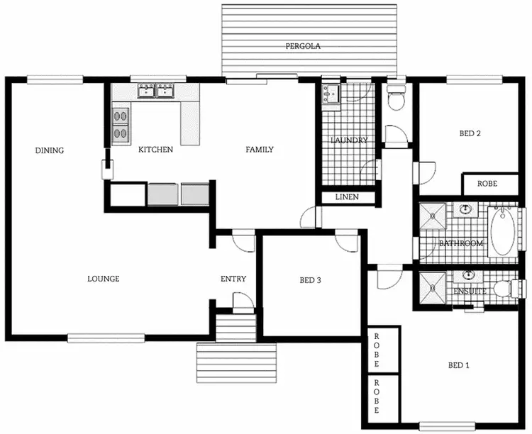 Floorplan of Homely house listing, 43 Alston Street, Chisholm ACT 2905