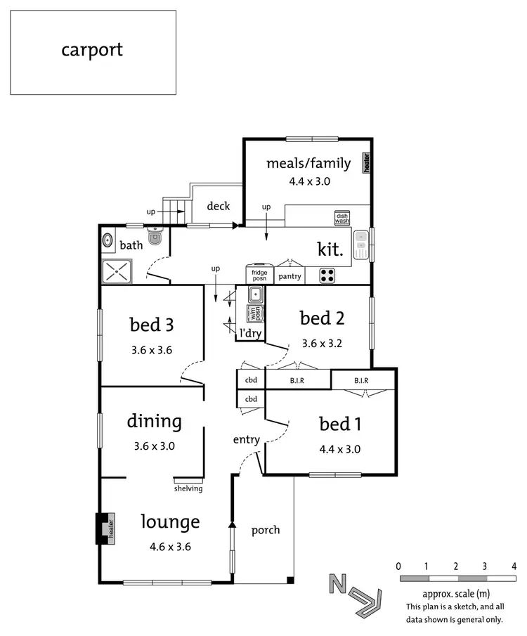 Floorplan of Homely house listing, 162 Bedford Road, Heathmont VIC 3135