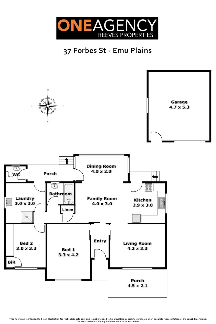 Floorplan of Homely house listing, 37 Forbes Street, Emu Plains NSW 2750