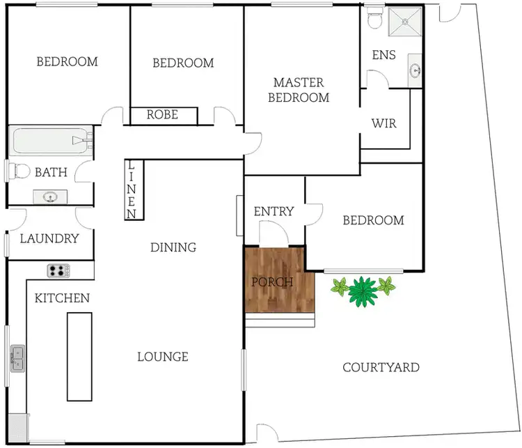 Floorplan of Homely house listing, 22 Nelumbo Street, Rivett ACT 2611