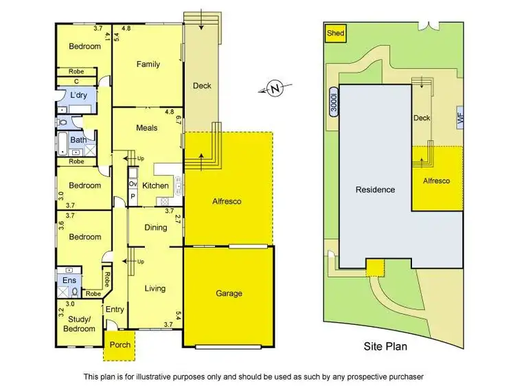 Floorplan of Homely house listing, 14 Summit Court, Greensborough VIC 3088