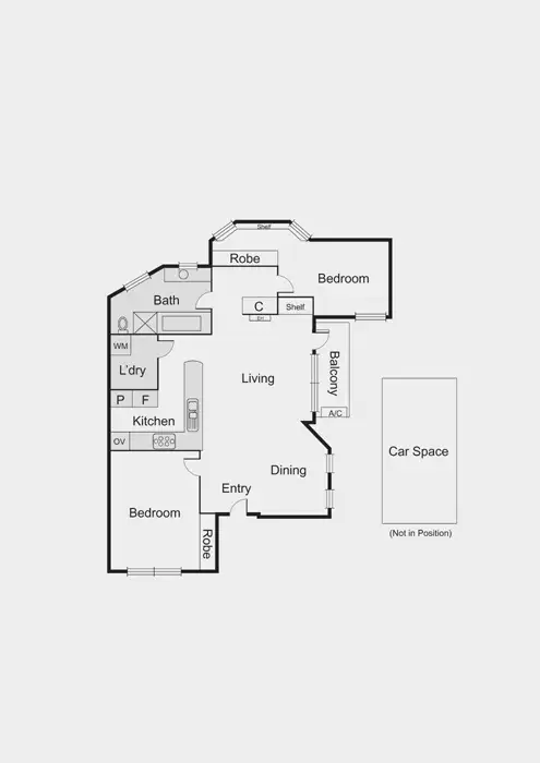 Floorplan of Homely apartment listing, 3/1 Victoria Avenue, Ripponlea VIC 3185