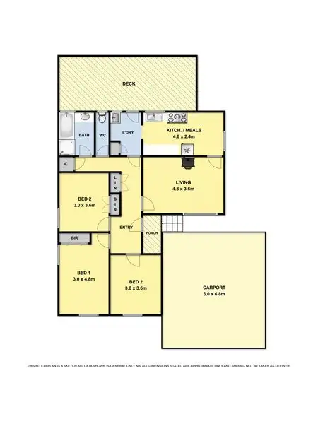 Floorplan of Homely house listing, 71 Murray Street, Anglesea VIC 3230