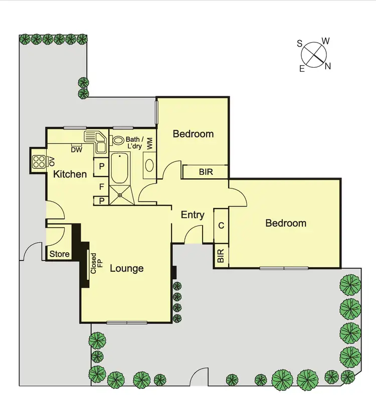 Floorplan of Homely house listing, 1/32 Hammerdale Avenue, St Kilda East VIC 3183