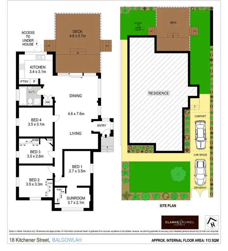 Floorplan of Homely house listing, 18 Kitchener Street, Balgowlah NSW 2093