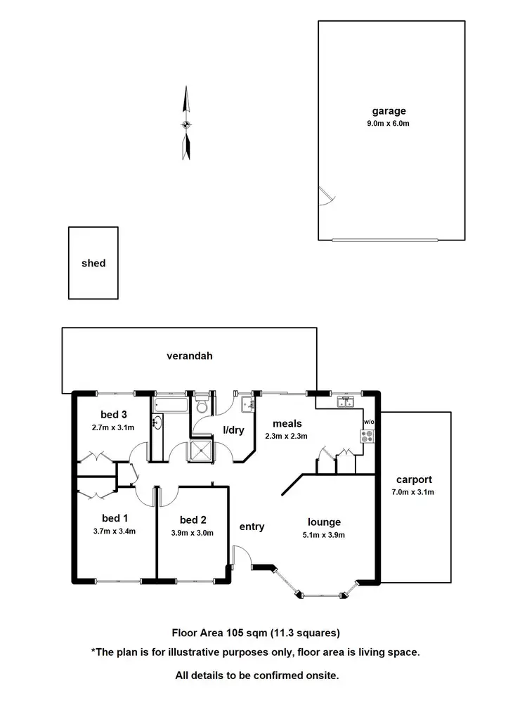 Floorplan of Homely house listing, 9A Valley Road, Seville VIC 3139