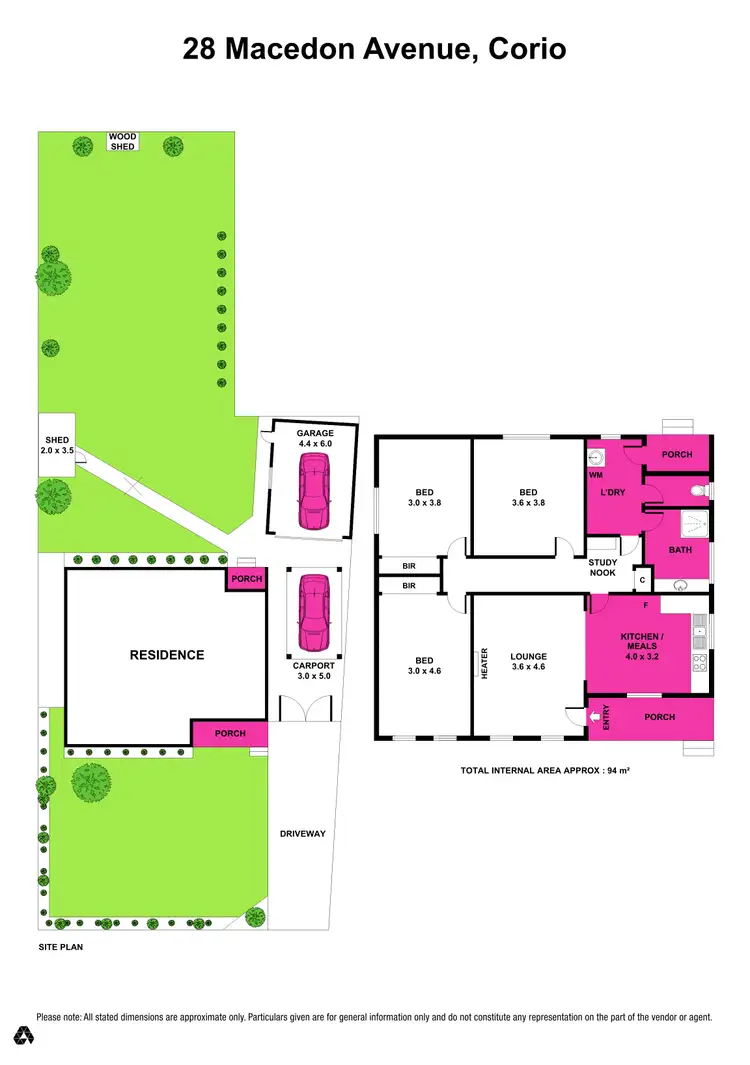 Floorplan of Homely house listing, 28 Macedon Avenue, Corio VIC 3214