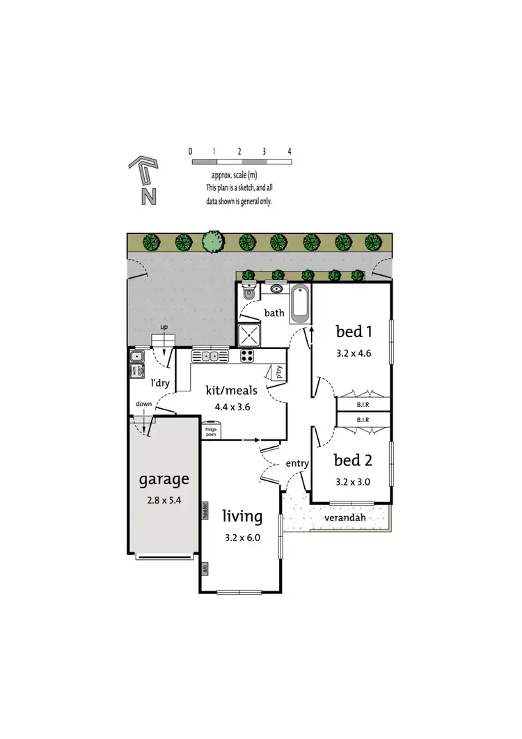 Floorplan of Homely unit listing, 2/11 Laurel Grove North, Blackburn VIC 3130