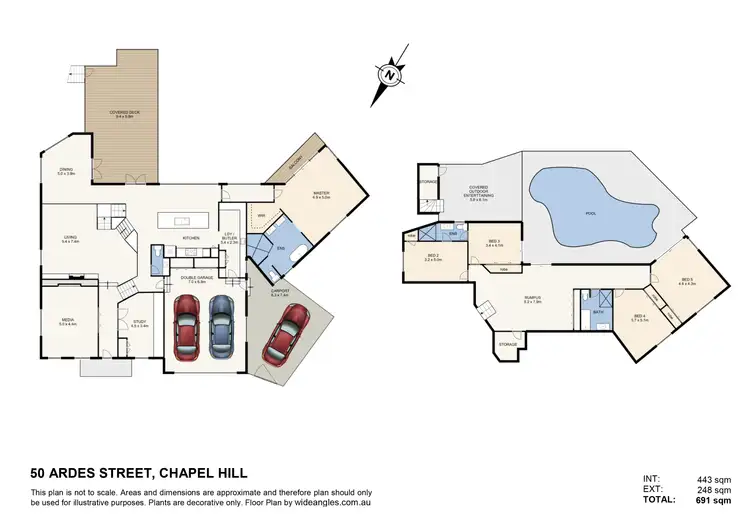 Floorplan of Homely house listing, 50 Ardes Street, Chapel Hill QLD 4069